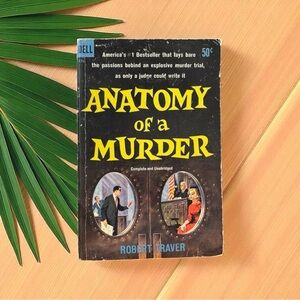 VINTAGE 1959 Paperback – Anatomy of a Murder by Robert Traver